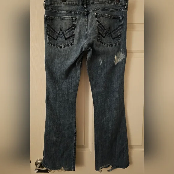 7 For All Mankind Women's Blue Jeans - Picture 9 of 9